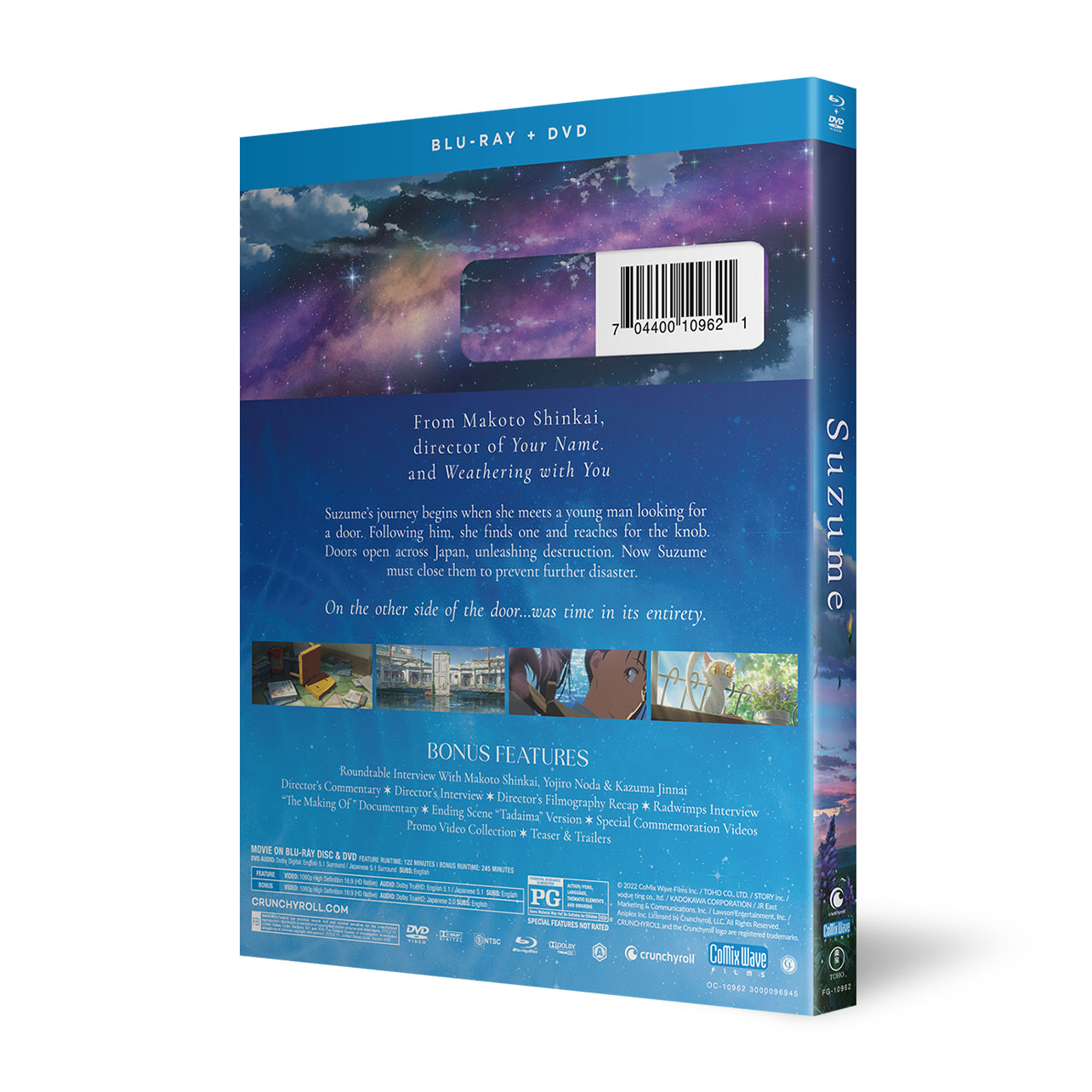 Suzume - Movie - Blu-ray + DVD image count 3